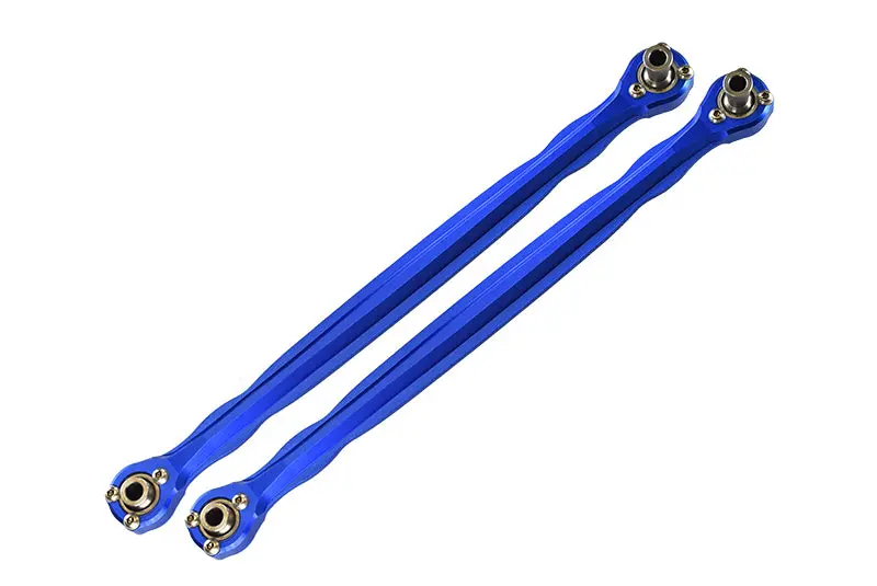 Traxxas X-Maxx 4X4 Aluminum Front Steering Rod - 1Pr Blue 1