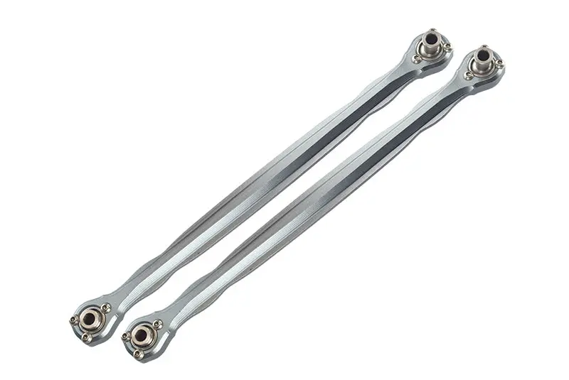 Traxxas X-Maxx 4X4 Aluminum Front Steering Rod - 1Pr Silver 1
