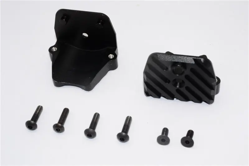 Traxxas X-Maxx 4X4 Aluminum Motor Heatsink Mount - 1 Set Black 1