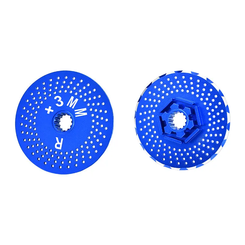 Traxxas X-Maxx 4X4 Aluminum Rear Wheel Hex Claw +3Mm With Brake Disk - 2Pcs? Blue 1