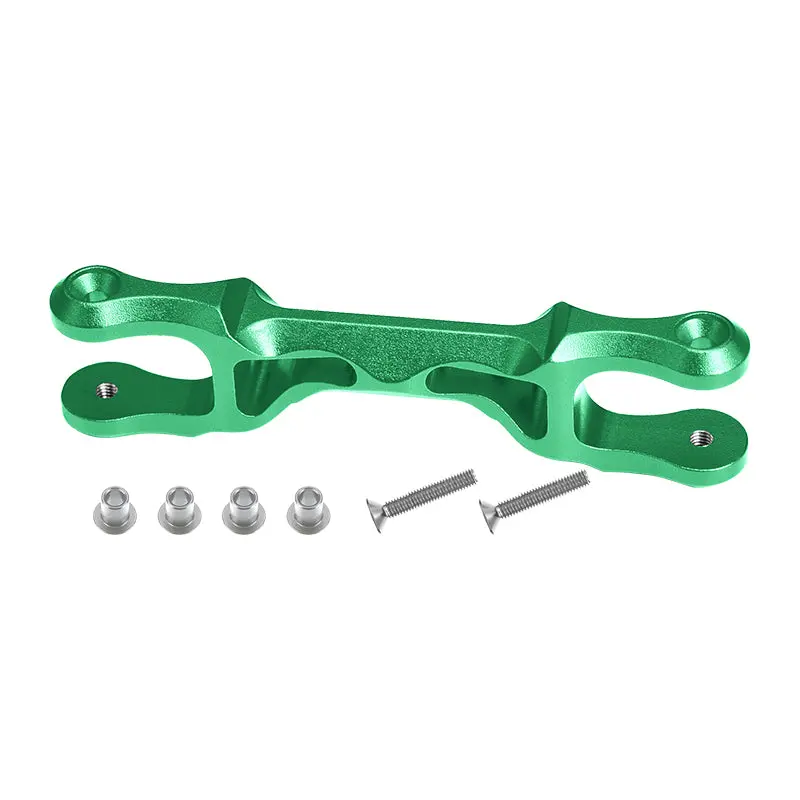 Traxxas X-Maxx 4X4 Aluminum Steering Bellcrank Support - 1Pc Green 1