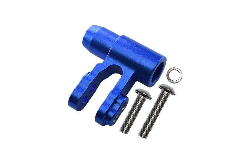 Traxxas X-Maxx 4X4 Aluminum Steering Post - 1Pc Set Blue 1