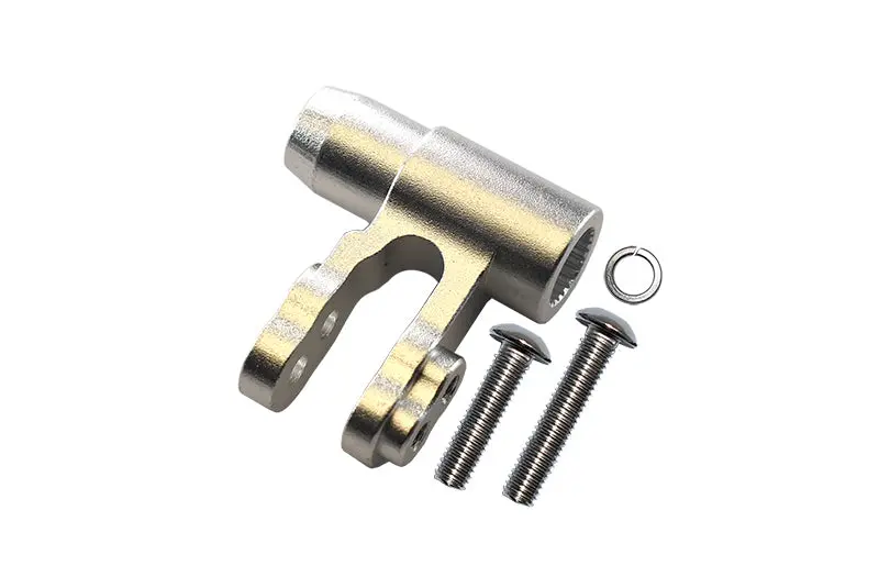 Traxxas X-Maxx 4X4 Aluminum Steering Post - 1Pc Set Silver 1