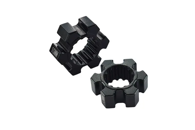 Traxxas X-Maxx 4X4 Aluminum Wheel Hex (10Mm Thickness) - 2Pcs Black 1