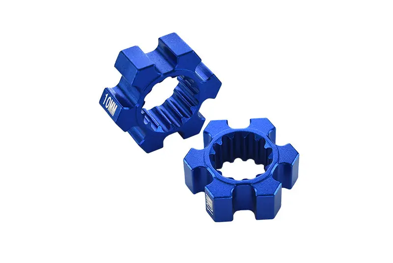 Traxxas X-Maxx 4X4 Aluminum Wheel Hex (10Mm Thickness) - 2Pcs Blue 1