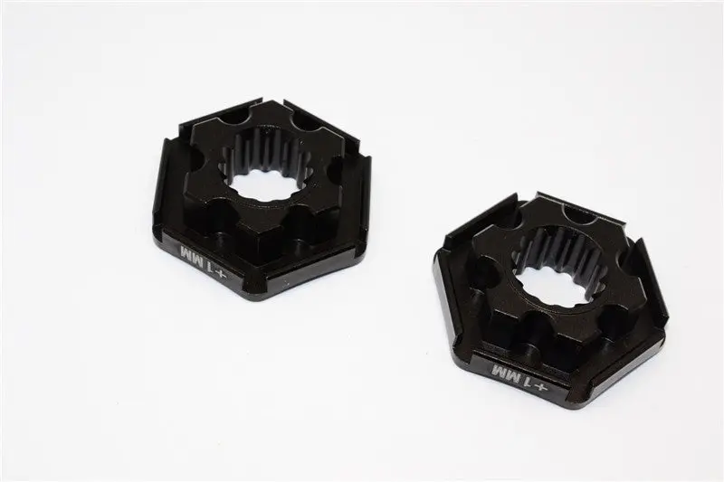 Traxxas X-Maxx 4X4 Aluminum Wheel Hex (+1Mm) - 2Pcs Black 1