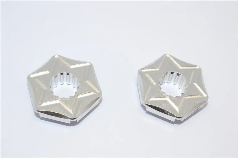 Traxxas X-Maxx 4X4 Aluminum Wheel Hex (+1Mm) - 2Pcs Silver 1