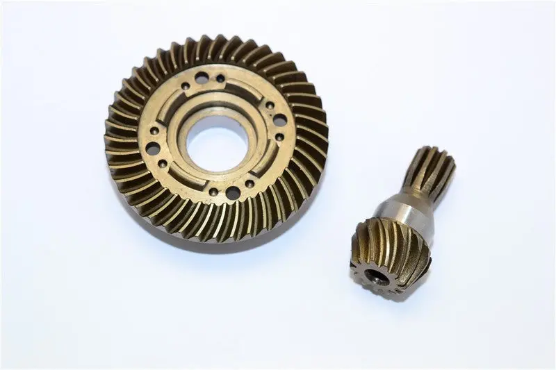 Traxxas X-Maxx 4X4 Hard Steel Rear Spiral Bevel Gears - 1 Set Original Color 1