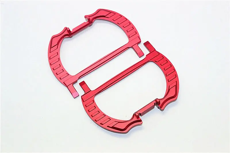 Traxxas Xo-01 Supercar Aluminum Battery Holder - 1Pr Red 1