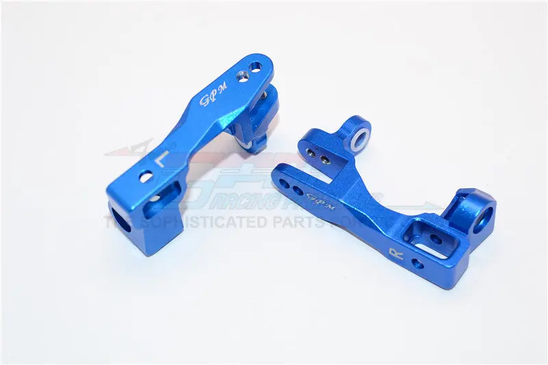 Traxxas Xo-01 Supercar Aluminum C Hubs - 2Pcs Set Blue 1