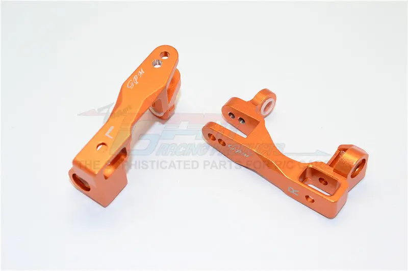 Traxxas Xo-01 Supercar Aluminum C Hubs - 2Pcs Set Orange 1