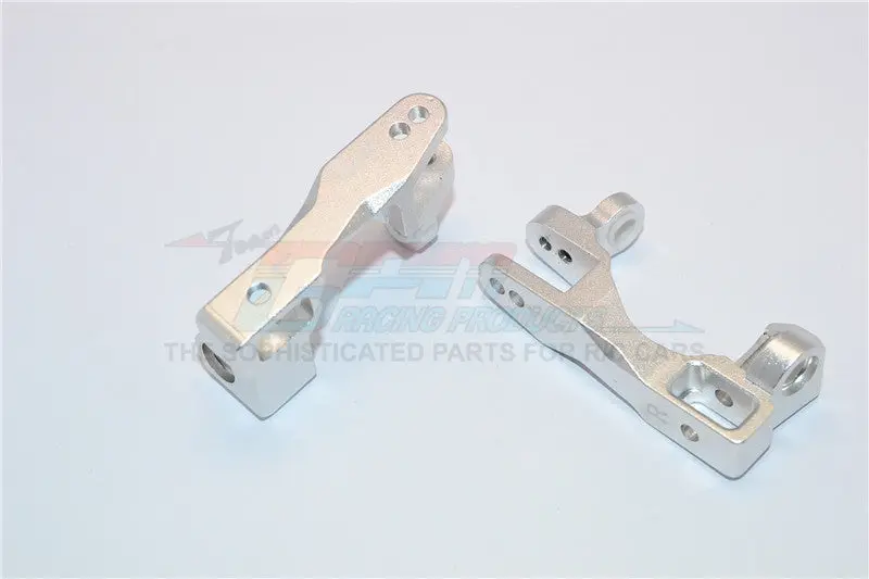 Traxxas Xo-01 Supercar Aluminum C Hubs - 2Pcs Set Silver 1