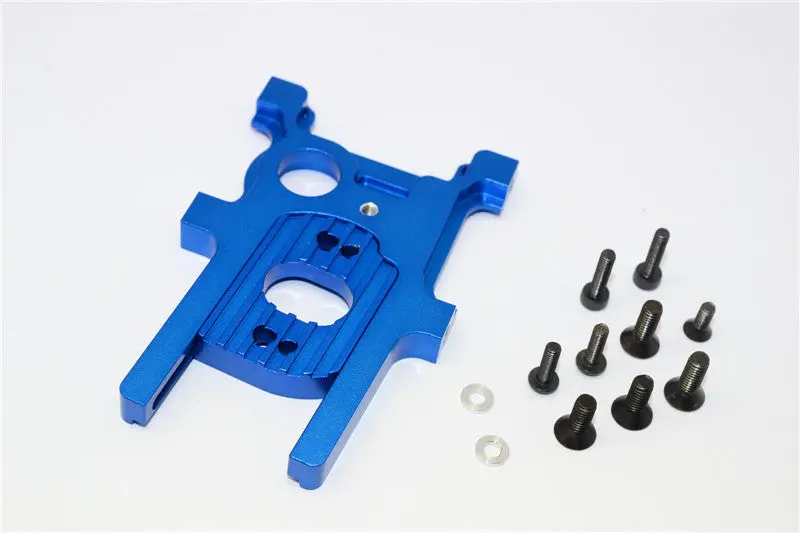 Traxxas Xo-01 Supercar Aluminum Center Gear Box Mount - 1 Set Blue 1