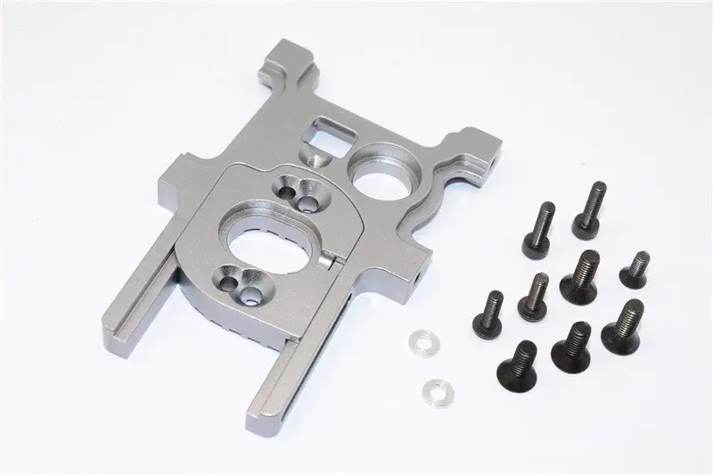 Traxxas Xo-01 Supercar Aluminum Center Gear Box Mount - 1 Set Gray Silver 1
