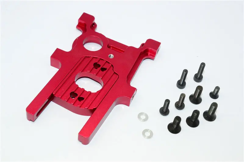 Traxxas Xo-01 Supercar Aluminum Center Gear Box Mount - 1 Set Red 1