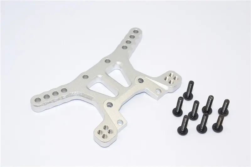 Traxxas Xo-01 Supercar Aluminum Front 4Mm Adjustable Shock Tower - 1Pc Set Silver 1