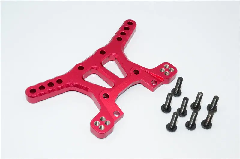 Traxxas Xo-01 Supercar Aluminum Front Adjustable Shock Tower - 1Pc Set Red 1