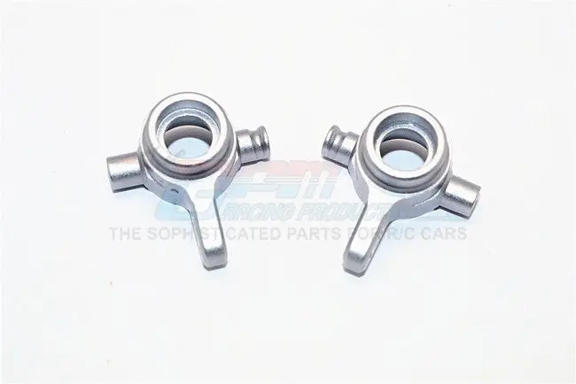 Traxxas Xo-01 Supercar Aluminum Front Knuckle Arm - 1Pr Gray Silver 1
