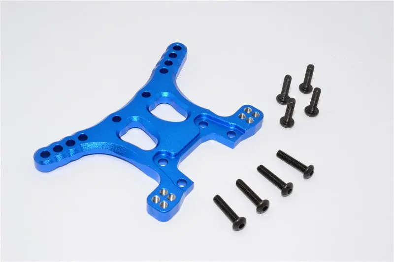 Traxxas Xo-01 Supercar Aluminum Rear Adjustable Shock Tower - 1Pc Set Blue 1