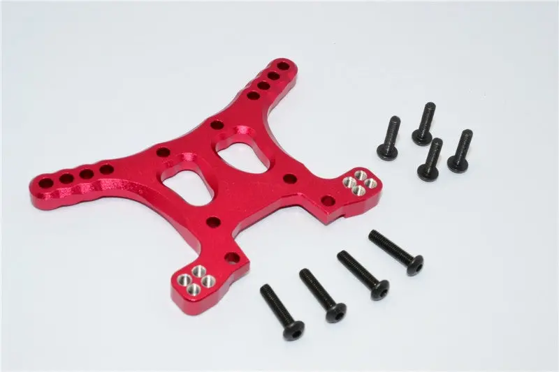Traxxas Xo-01 Supercar Aluminum Rear Adjustable Shock Tower - 1Pc Set Red 1