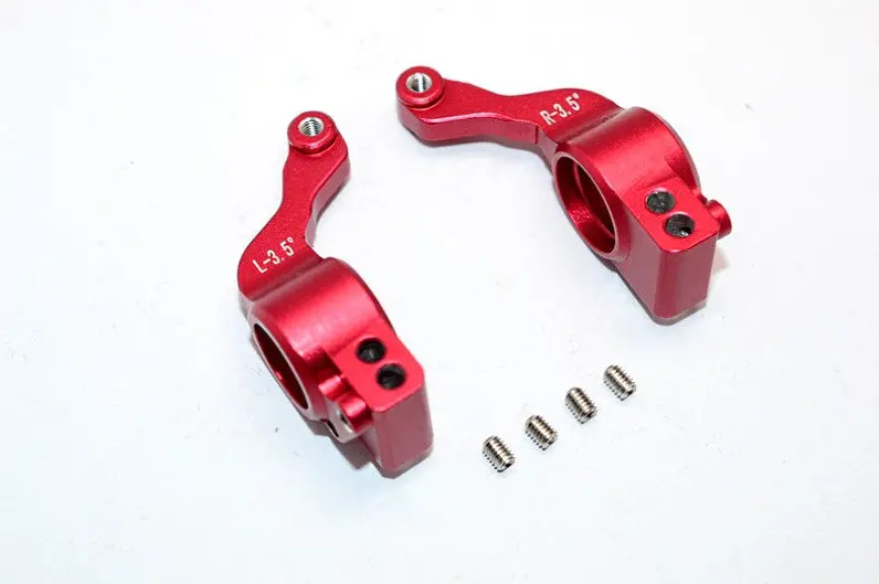 Traxxas Xo-01 Supercar Aluminum Rear Knuckle Arm (3.5 Degree Angle) - 1Pr Set Red 1