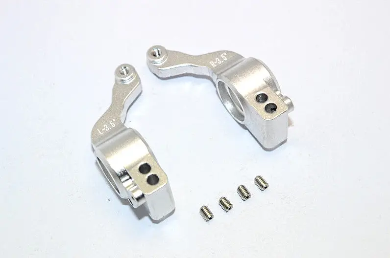 Traxxas Xo-01 Supercar Aluminum Rear Knuckle Arm (3.5 Degree Angle) - 1Pr Set Silver 1
