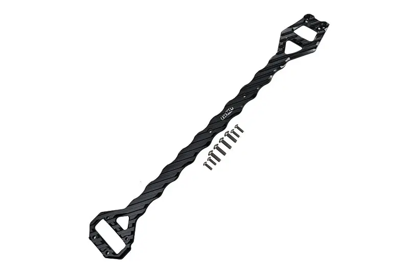 Traxxas Xo-01 Supercar Aluminum Sub-Chassis (5Mm Thickness) - 1Pc Set Black 1