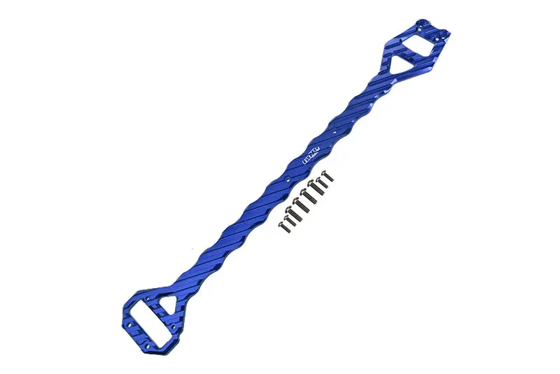Traxxas Xo-01 Supercar Aluminum Sub-Chassis (5Mm Thickness) - 1Pc Set Blue 1