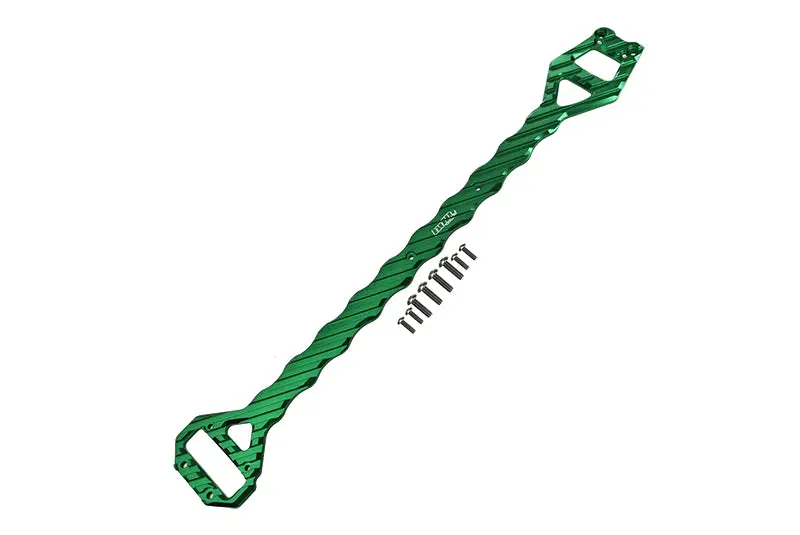 Traxxas Xo-01 Supercar Aluminum Sub-Chassis (5Mm Thickness) - 1Pc Set Green 1