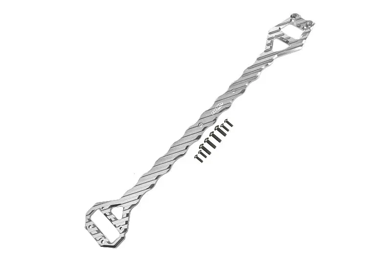 Traxxas Xo-01 Supercar Aluminum Sub-Chassis (5Mm Thickness) - 1Pc Set Silver 1