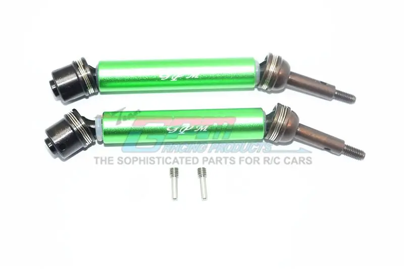 Traxxas Xo-01 Supercar Harden Steel #45 Rear Axle Cvd Drive Shaft With Alloy Body - 1 Pair Set Green 1