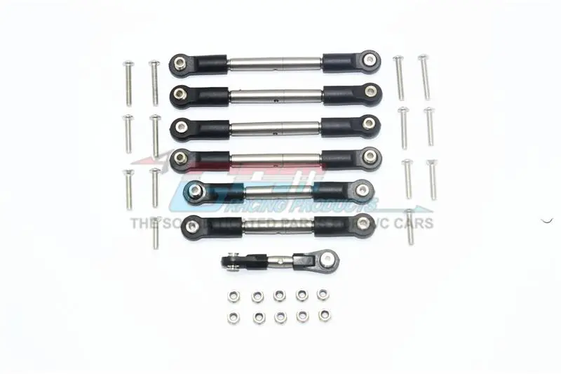 Traxxas Xo-01 Supercar Stainless Steel Thickened Tie Rods - 7Pc Set 1