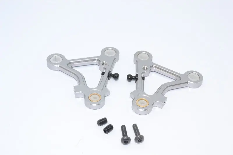 Vaterra 2012 Nissan Gtr Aluminum Front Lower Arm - 1 Pair Silver 1