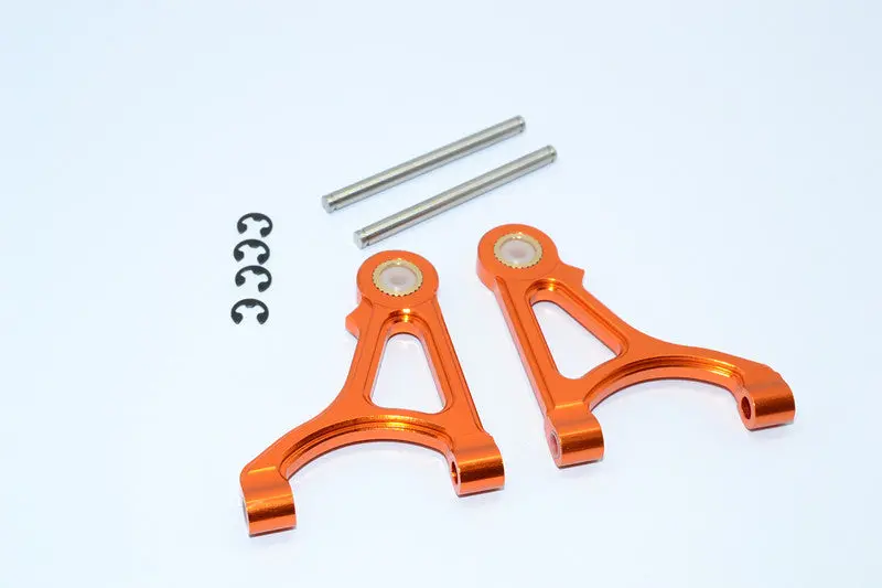 Vaterra 2012 Nissan Gtr Aluminum Front Upper Arm - 1 Pair Orange 1
