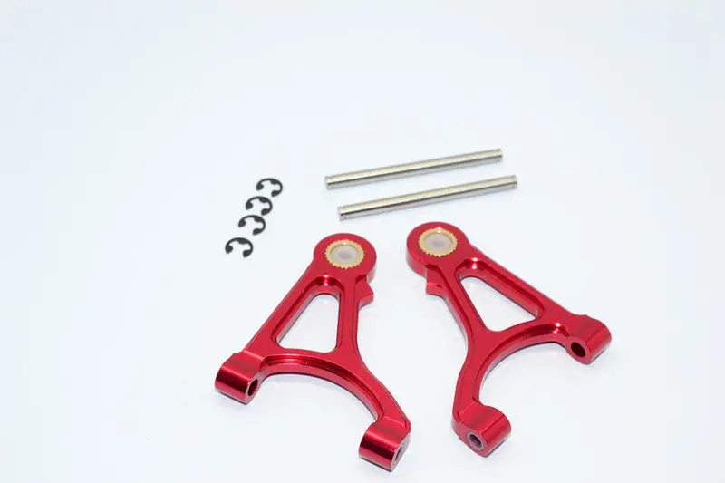 Vaterra 2012 Nissan Gtr Aluminum Front Upper Arm - 1 Pair Red 1
