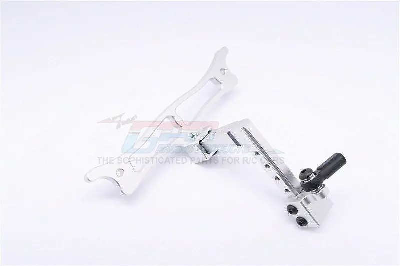 Vaterra K5 Blazer Ascender Aluminum  Adjustable Tow Hitch - 3Pcs Set Silver 1