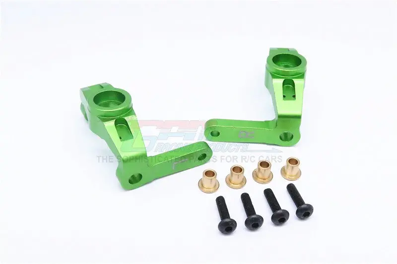 Vaterra K5 Blazer Ascender Aluminum Front Knuckle Arm - 1Pr Set Green 1