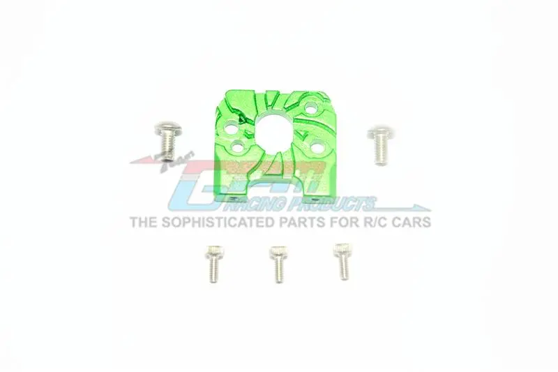 X-Rider 1/8 Flamingo Rc Tricycle Aluminum Motor Mount With Heat Sink Fins - 1Pc Set Green 1