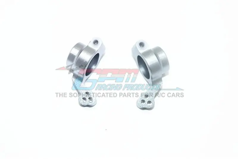 X-Rider 1/8 Flamingo Rc Tricycle Aluminum Rear Knuckle Arm - 2Pc Set Gray Silver 1