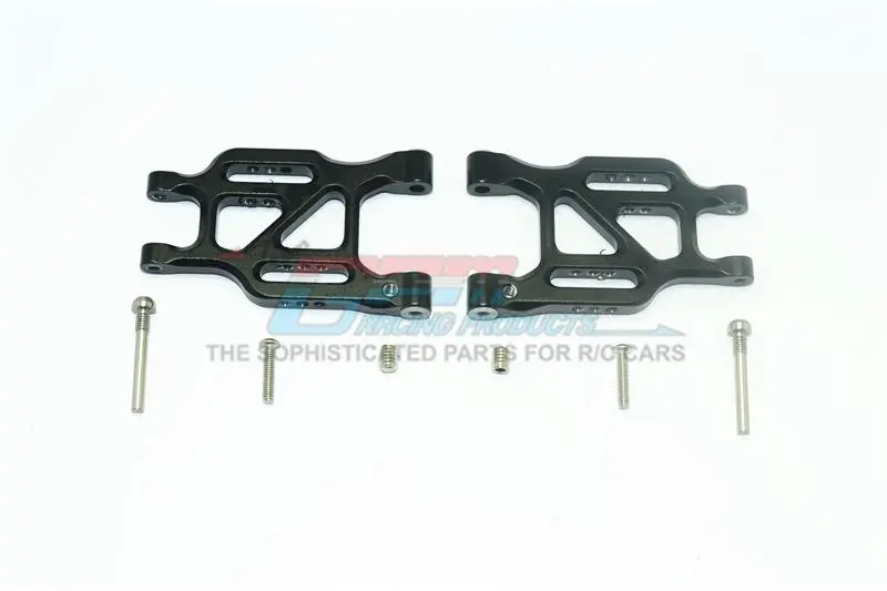 X-Rider 1/8 Flamingo Rc Tricycle Aluminum Rear Lower Arms - 1Pr Set Black 1