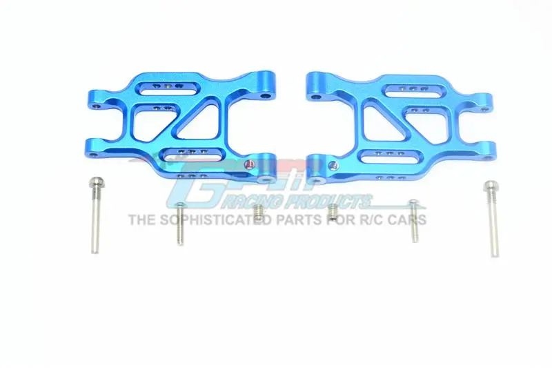 X-Rider 1/8 Flamingo Rc Tricycle Aluminum Rear Lower Arms - 1Pr Set Blue 1