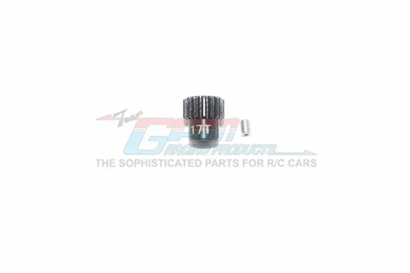 X-Rider 1/8 Flamingo Rc Tricycle Harden Steel #45 Motor Gear 17T - 1Pc Set Black 1