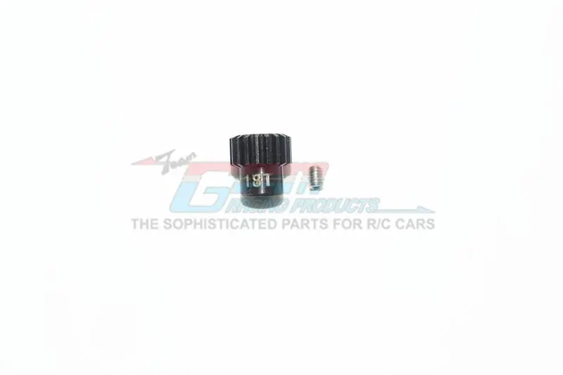 X-Rider 1/8 Flamingo Rc Tricycle Harden Steel #45 Motor Gear 18T - 1Pc Set Black 1
