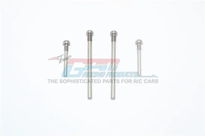 X-Rider 1/8 Flamingo Rc Tricycle Stainless Steel Top Threaded Screws For Rear Lower Arms - 4Pc Set 1