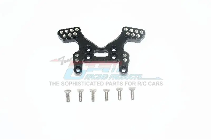 X-Rider 1/8 Flamingo Rc Tricycle Upgrade Parts Aluminum Adjustable Rear Shock Tower - 1Pc Set Black 1