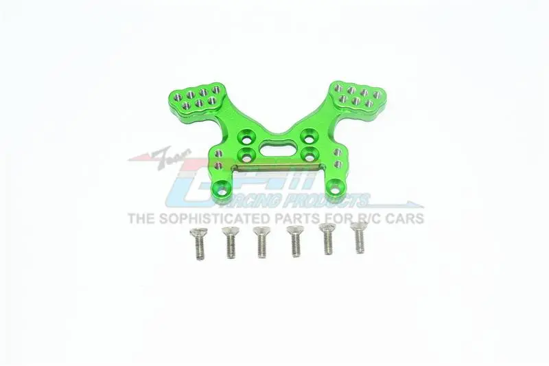 X-Rider 1/8 Flamingo Rc Tricycle Upgrade Parts Aluminum Adjustable Rear Shock Tower - 1Pc Set Green 1