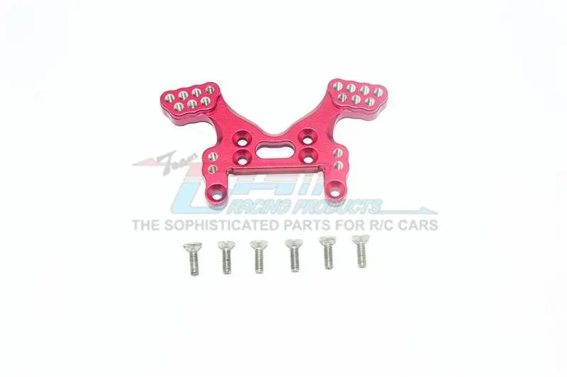X-Rider 1/8 Flamingo Rc Tricycle Upgrade Parts Aluminum Adjustable Rear Shock Tower - 1Pc Set Red 1