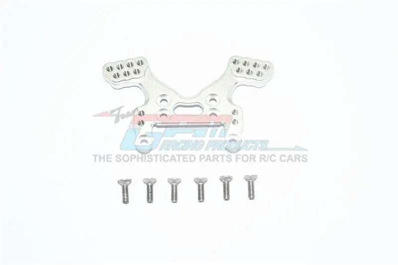 X-Rider 1/8 Flamingo Rc Tricycle Upgrade Parts Aluminum Adjustable Rear Shock Tower - 1Pc Set Silver 1