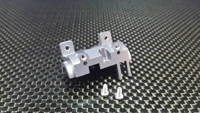 Xmods Evolution Touring Aluminum Front Gear Box Front Cover With Screws - 1Pc Set Gray Silver 1