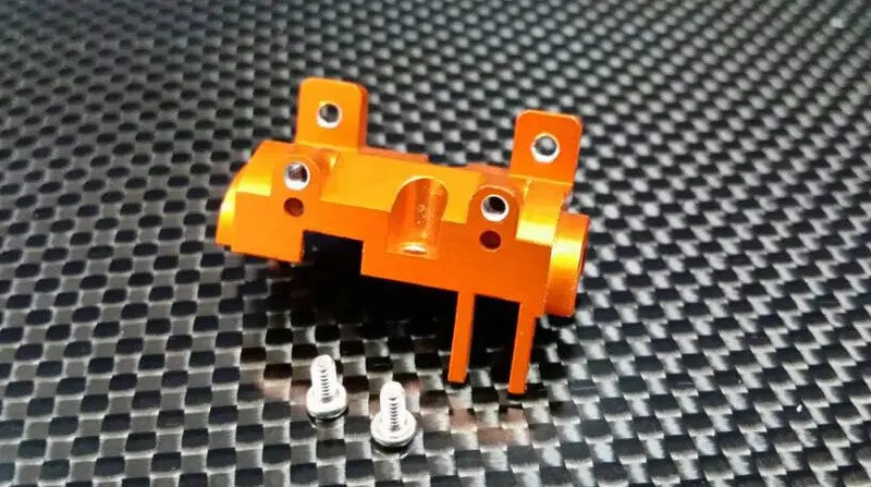 Xmods Evolution Touring Aluminum Front Gear Box Front Cover With Screws - 1Pc Set Orange 1